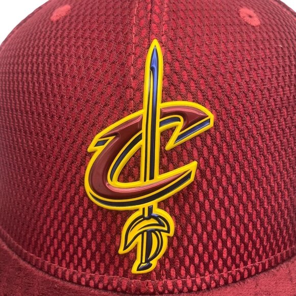 Cleveland Cavaliers on Court Era 9 Fifty Snapback Hat Burgundy custom *WAYNE* - Picture 6 of 7